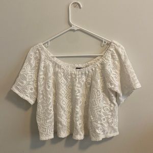 Banana Republic white top